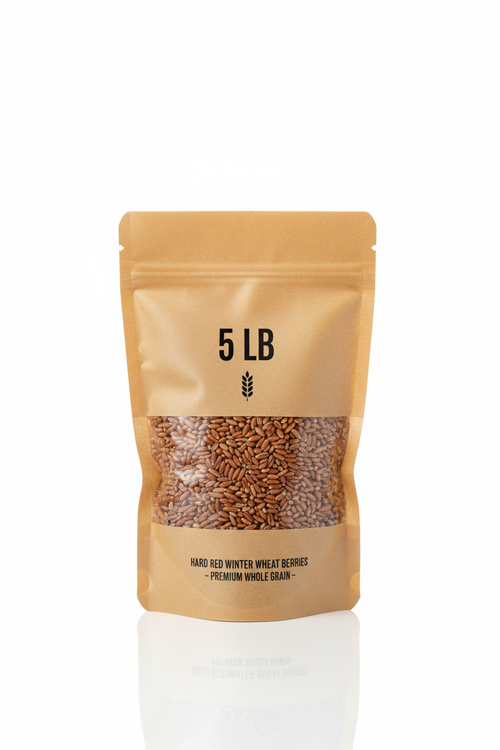 5lb Stand Up Pouch of Wheat